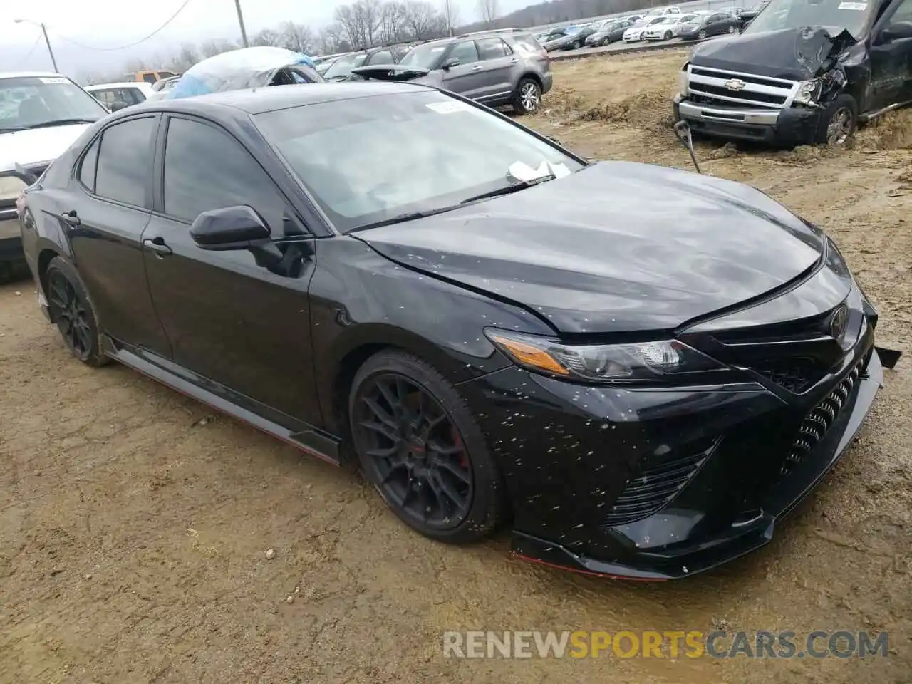 1 Photograph of a damaged car 4T1NZ1AK9LU038675 TOYOTA CAMRY 2020