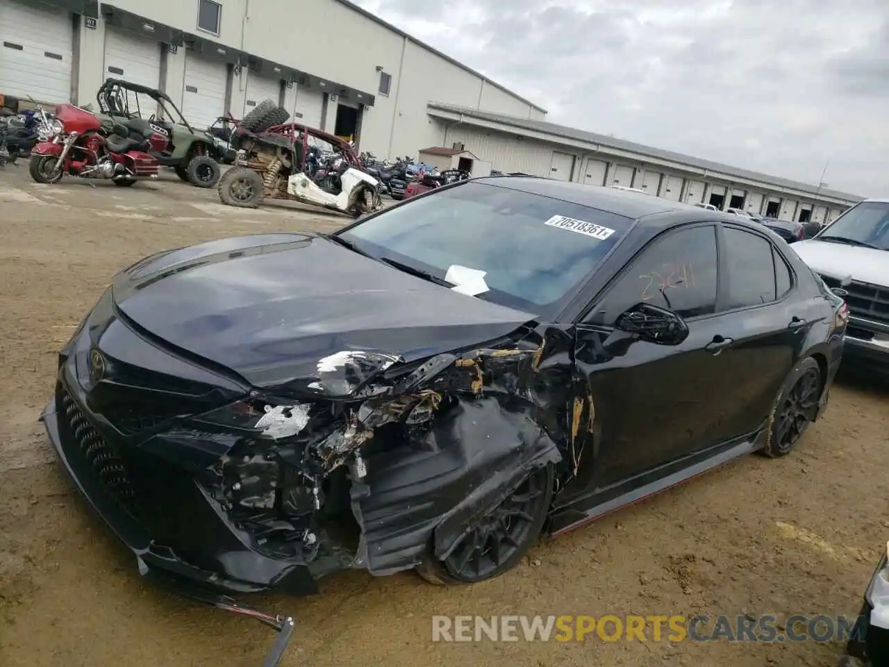 2 Photograph of a damaged car 4T1NZ1AK9LU038675 TOYOTA CAMRY 2020