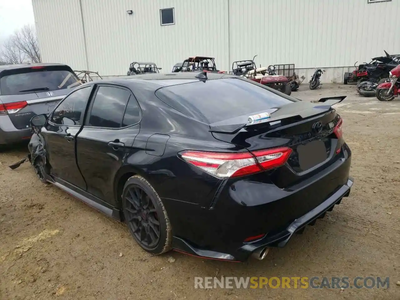 3 Photograph of a damaged car 4T1NZ1AK9LU038675 TOYOTA CAMRY 2020