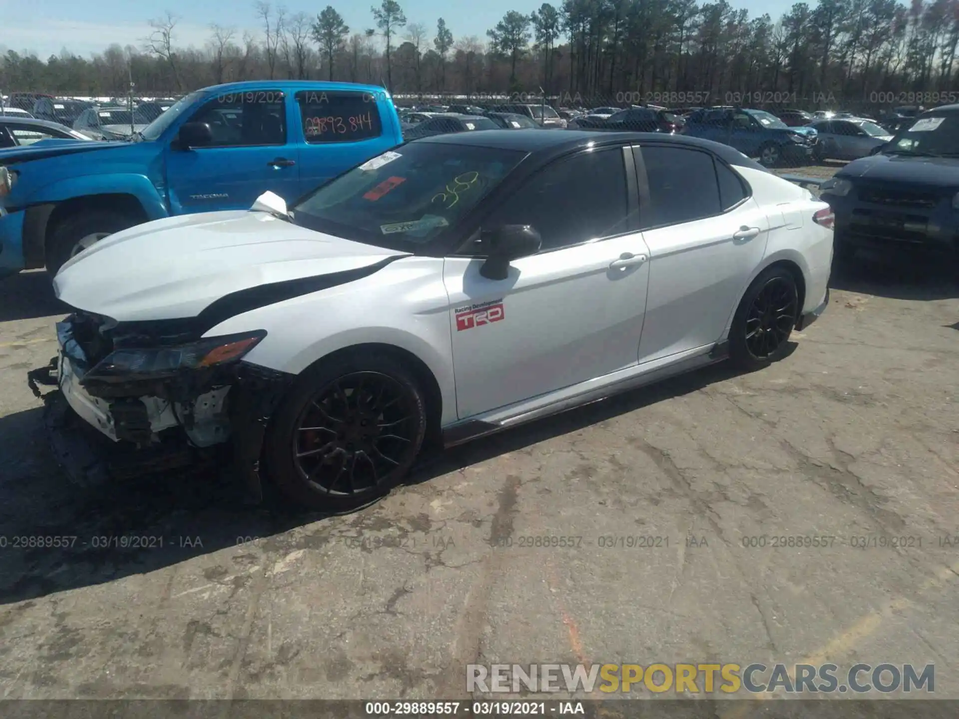 2 Photograph of a damaged car 4T1NZ1AK9LU039468 TOYOTA CAMRY 2020