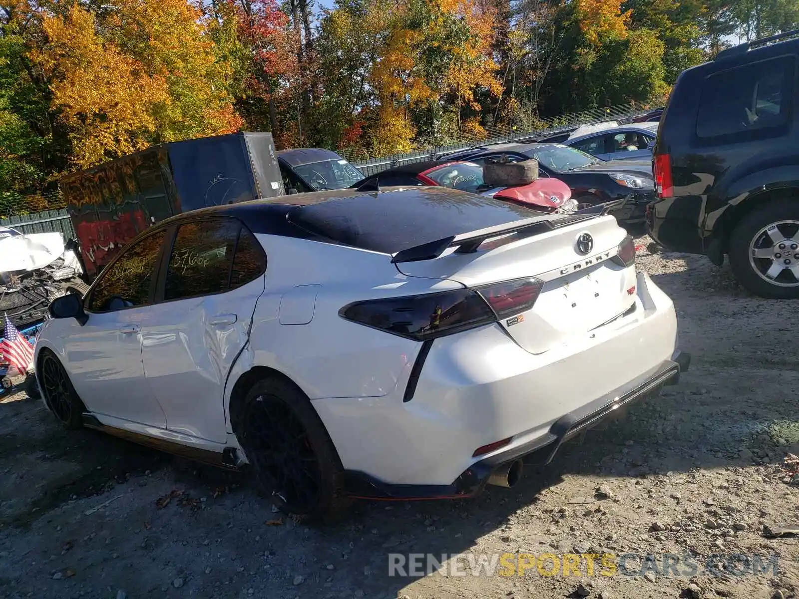 3 Photograph of a damaged car 4T1NZ1AKXLU035171 TOYOTA CAMRY 2020