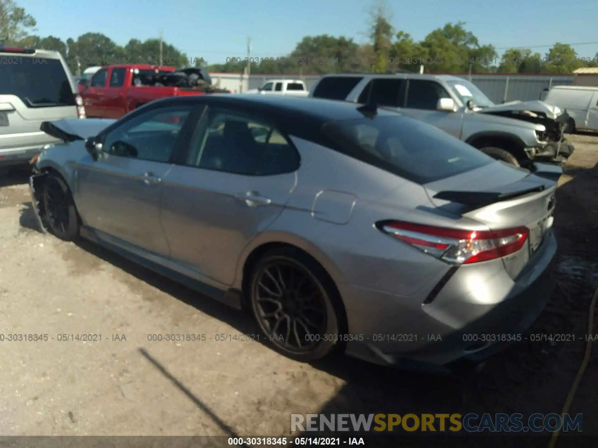 3 Photograph of a damaged car 4T1NZ1AKXLU039883 TOYOTA CAMRY 2020