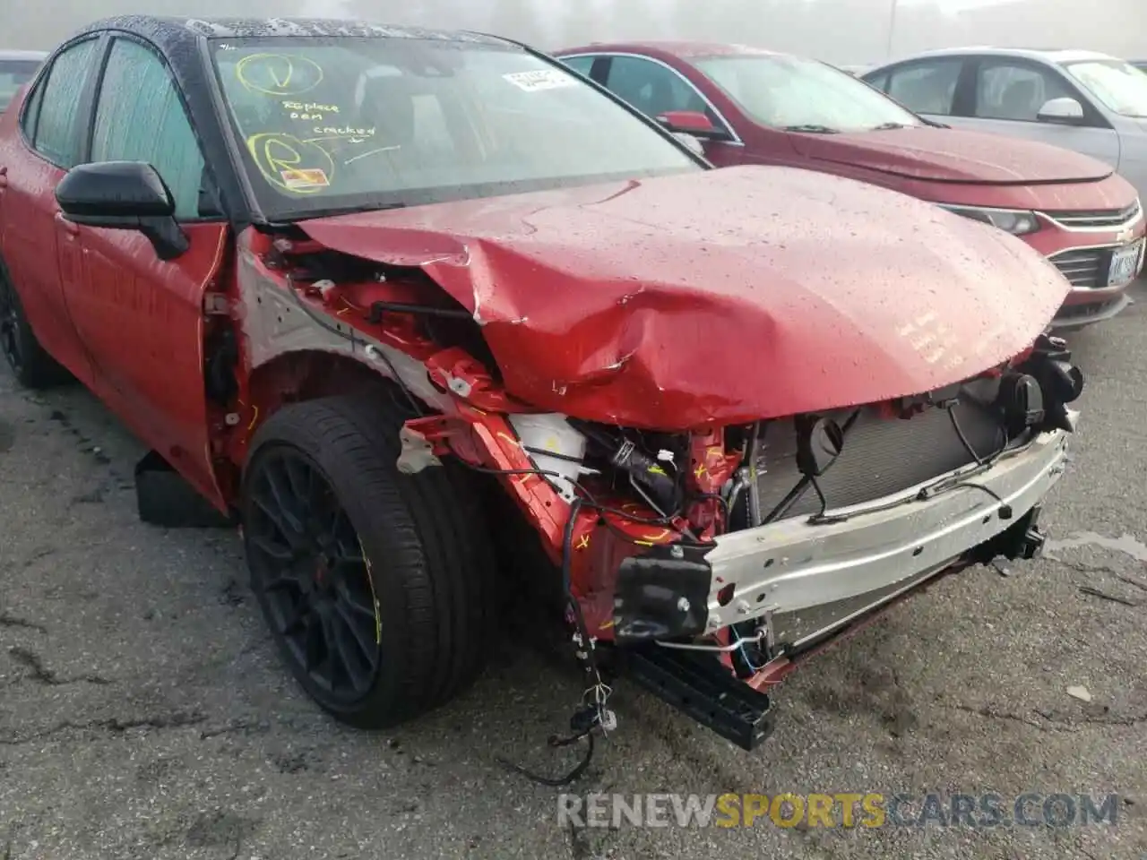 9 Photograph of a damaged car 4T1NZ1AKXLU042721 TOYOTA CAMRY 2020