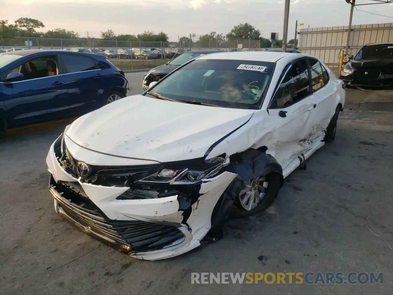 2 Photograph of a damaged car 4T1C11AK0MU438320 TOYOTA CAMRY 2021