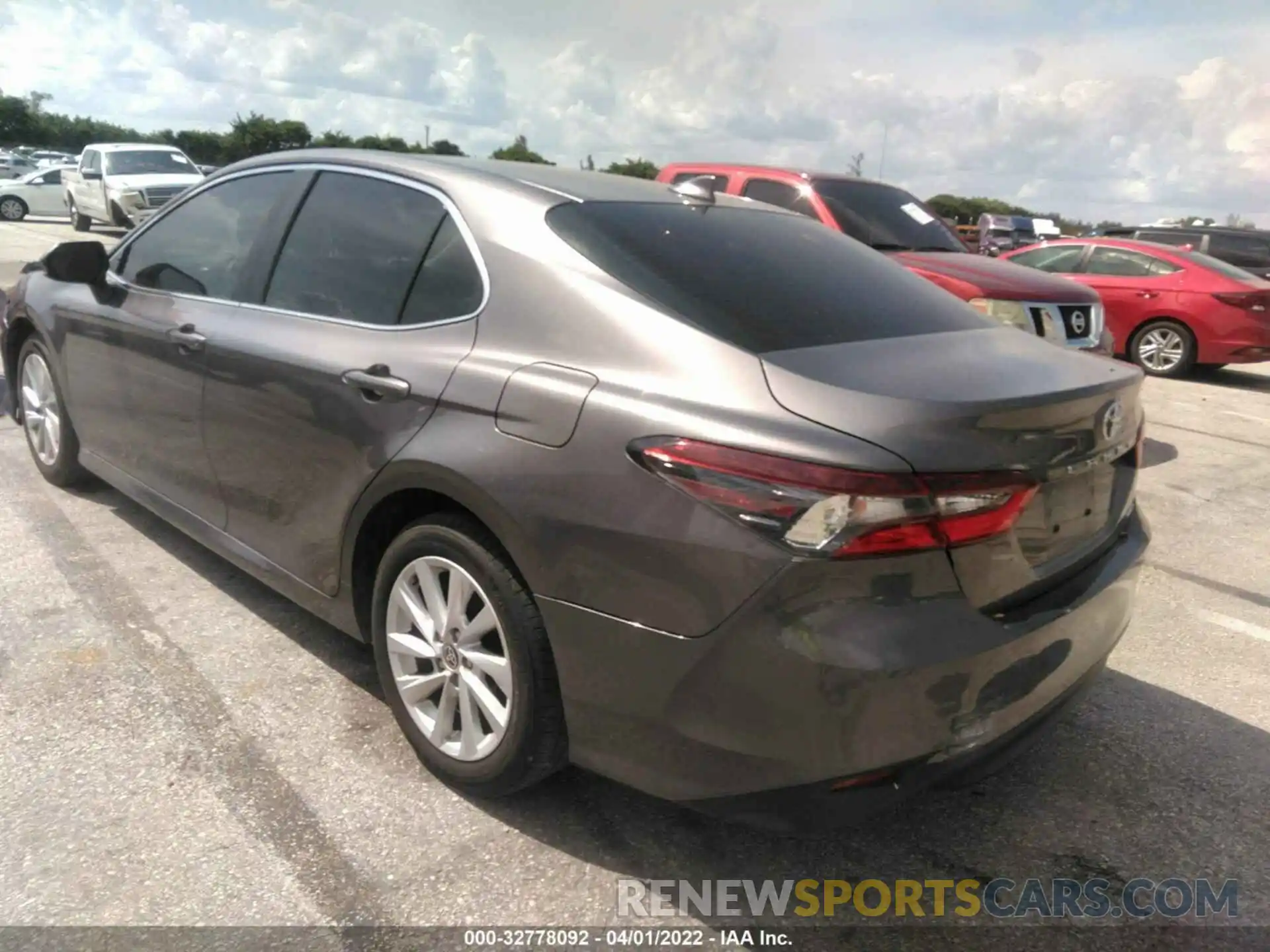 3 Photograph of a damaged car 4T1C11AK0MU446921 TOYOTA CAMRY 2021