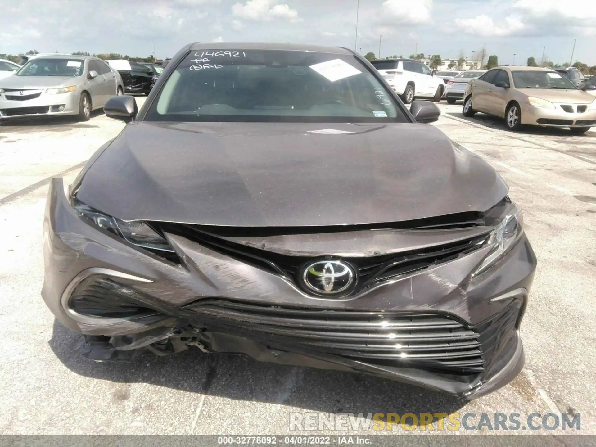 6 Photograph of a damaged car 4T1C11AK0MU446921 TOYOTA CAMRY 2021