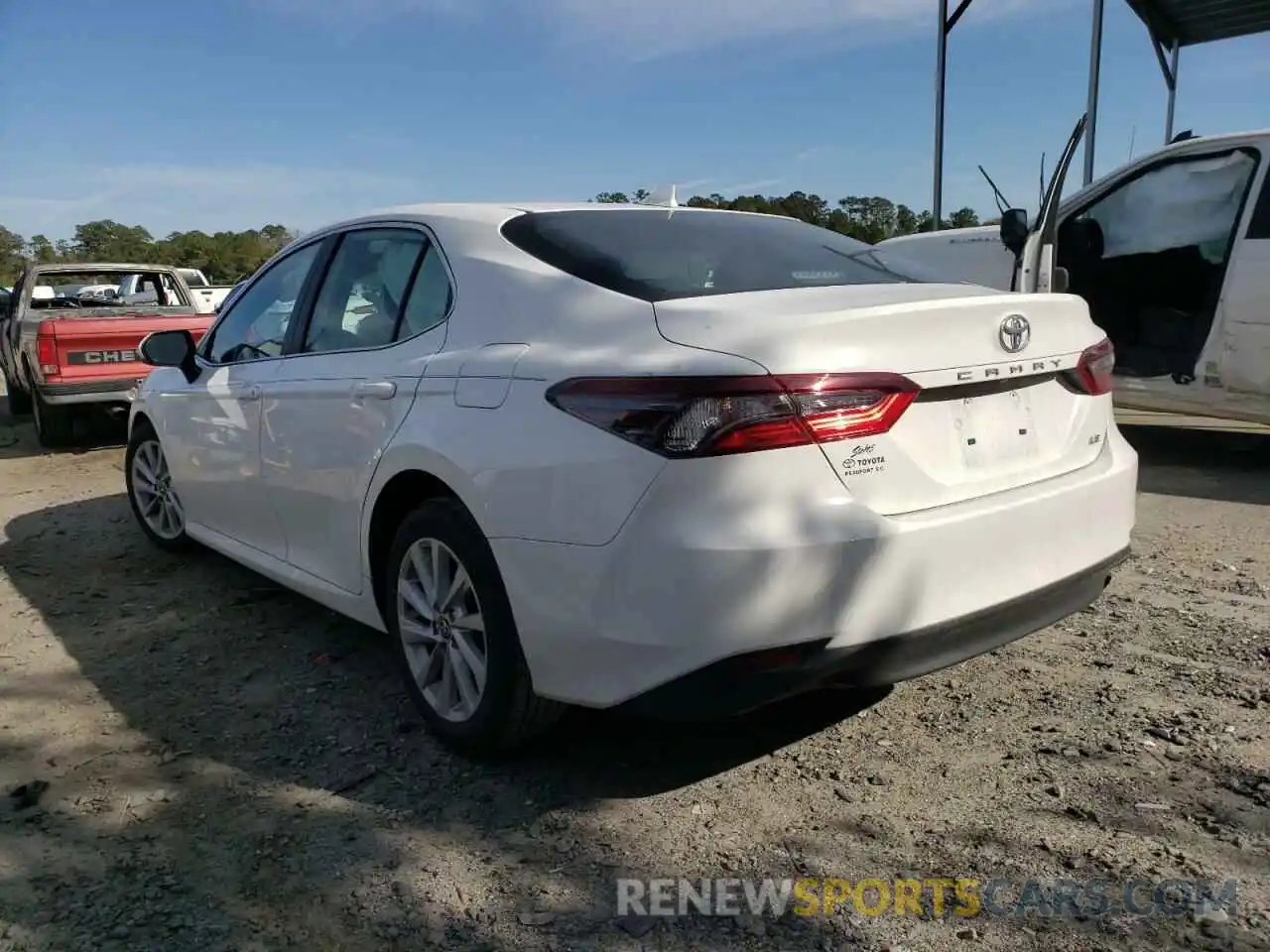 3 Photograph of a damaged car 4T1C11AK0MU459409 TOYOTA CAMRY 2021