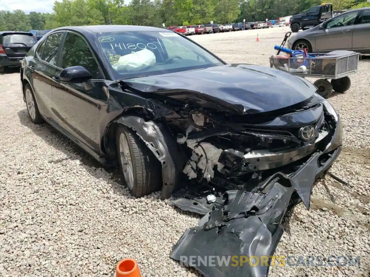 1 Photograph of a damaged car 4T1C11AK0MU462536 TOYOTA CAMRY 2021