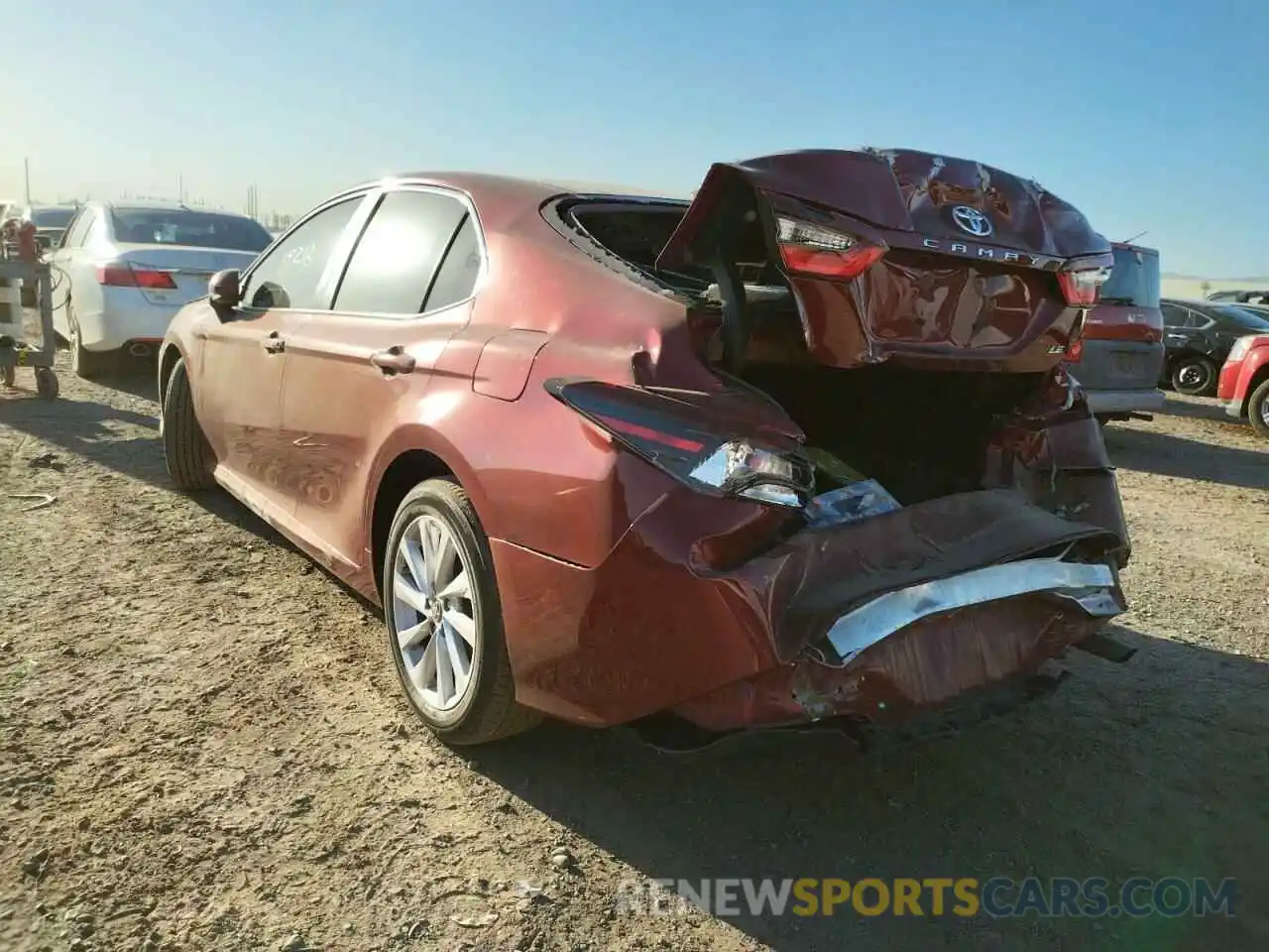 3 Photograph of a damaged car 4T1C11AK0MU463489 TOYOTA CAMRY 2021