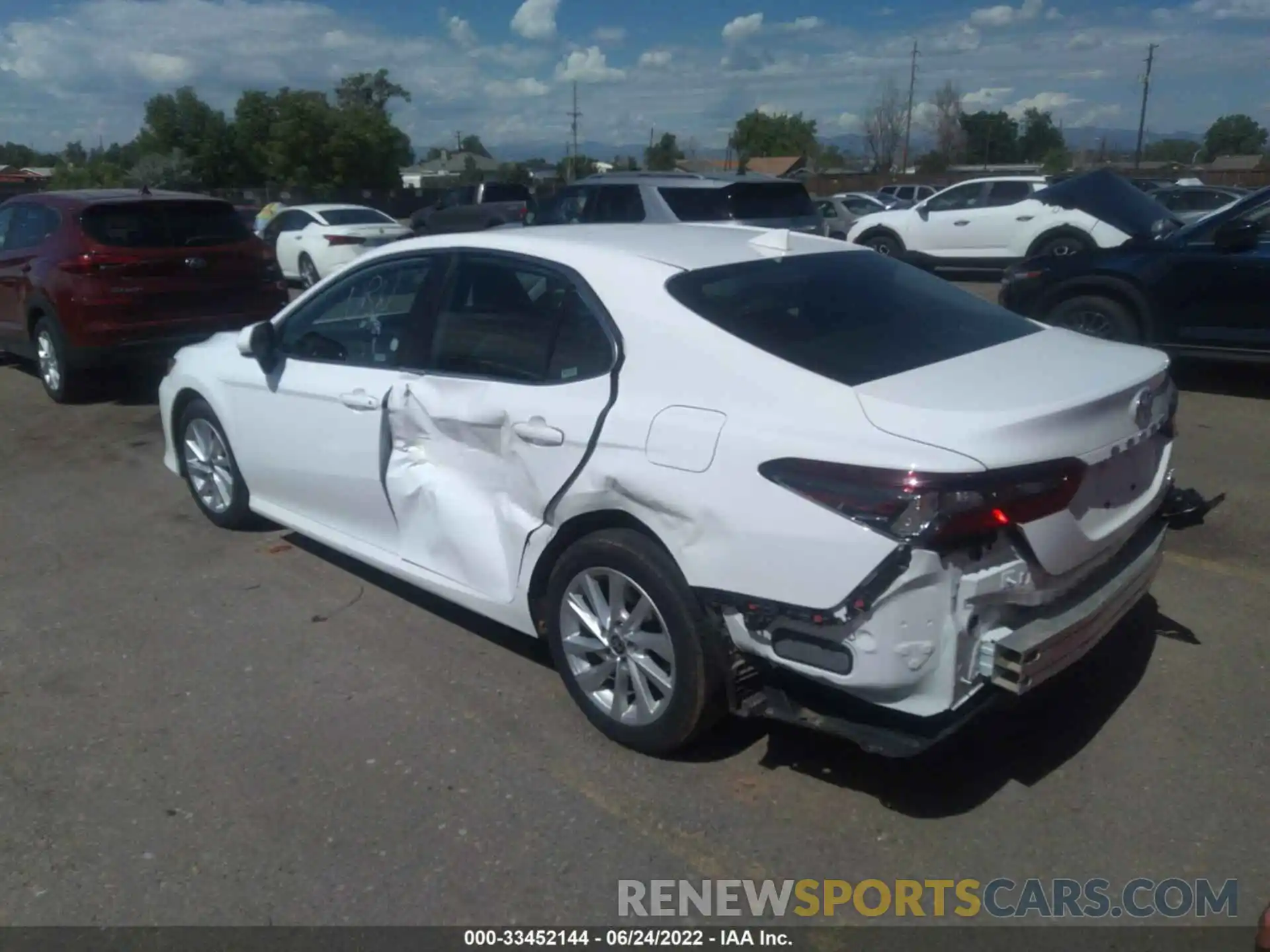 3 Photograph of a damaged car 4T1C11AK0MU463721 TOYOTA CAMRY 2021