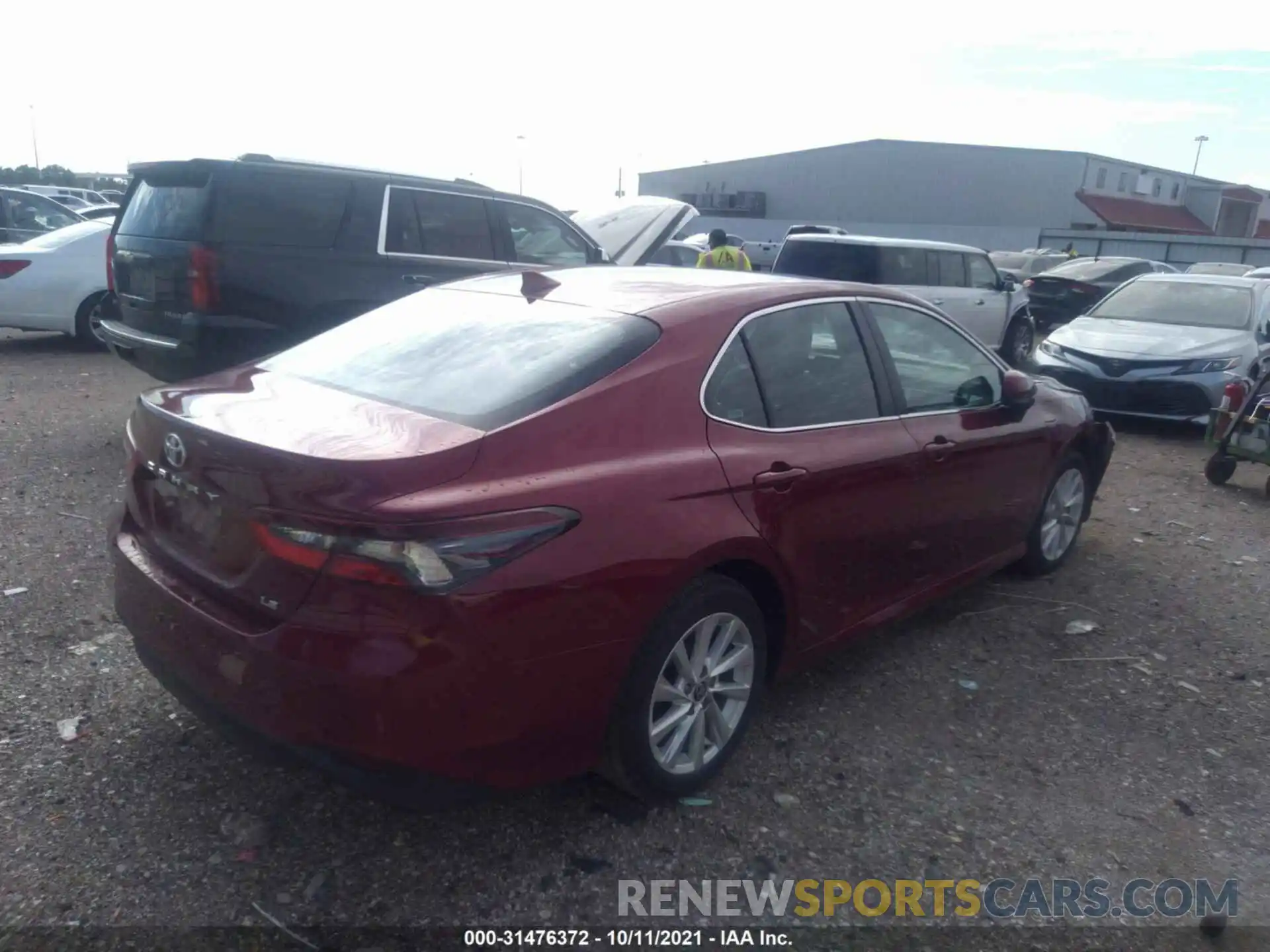 4 Photograph of a damaged car 4T1C11AK0MU467753 TOYOTA CAMRY 2021