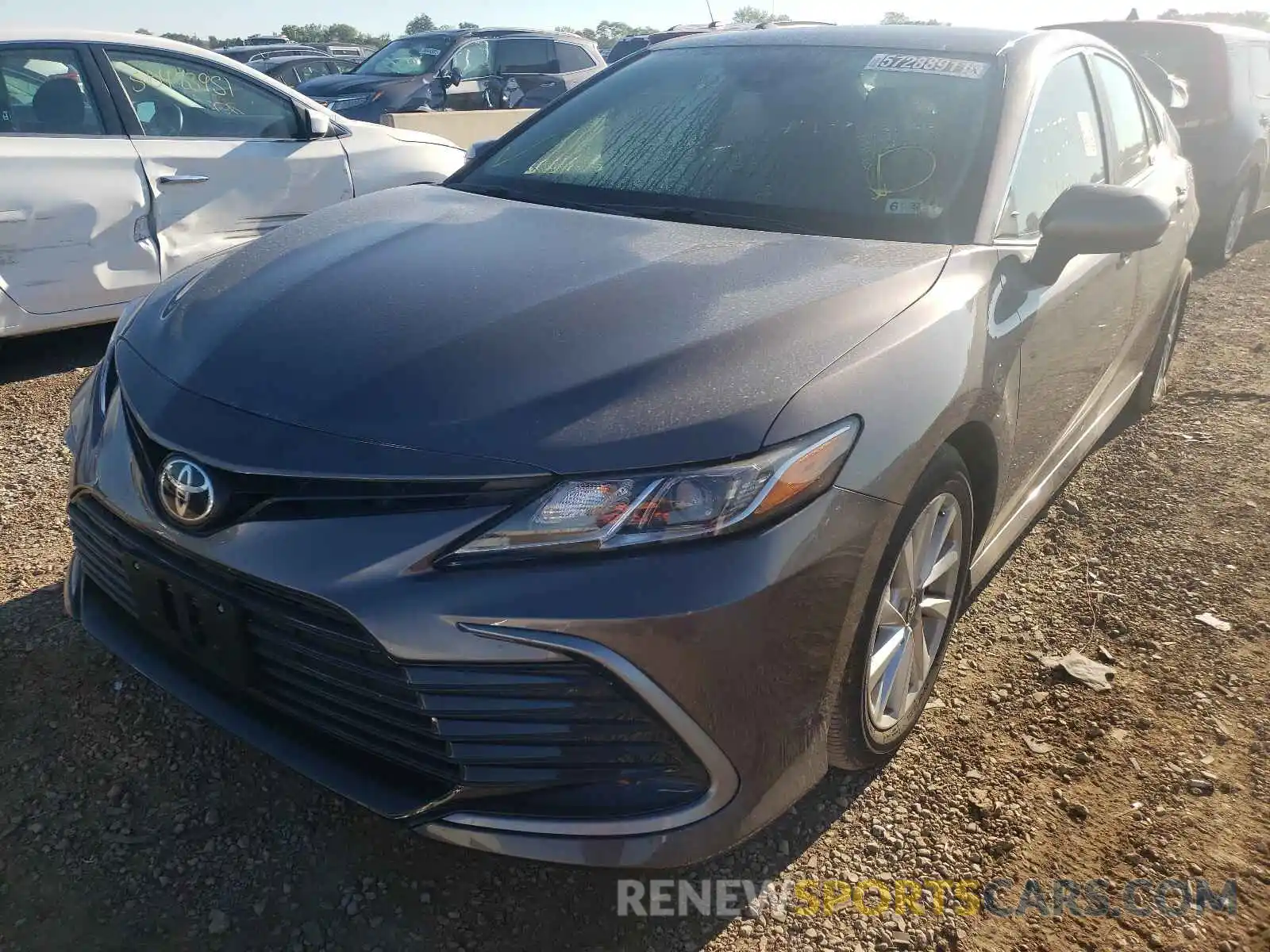 2 Photograph of a damaged car 4T1C11AK0MU468000 TOYOTA CAMRY 2021