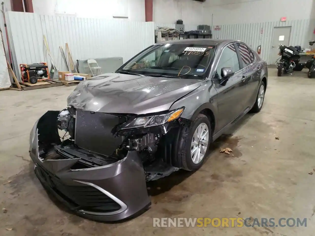 2 Photograph of a damaged car 4T1C11AK0MU470555 TOYOTA CAMRY 2021