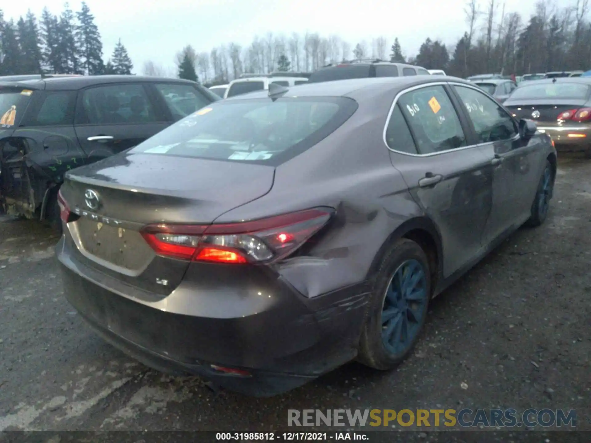 4 Photograph of a damaged car 4T1C11AK0MU470846 TOYOTA CAMRY 2021