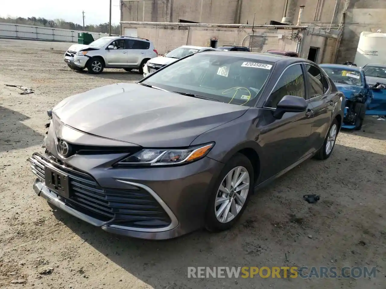 2 Photograph of a damaged car 4T1C11AK0MU471625 TOYOTA CAMRY 2021