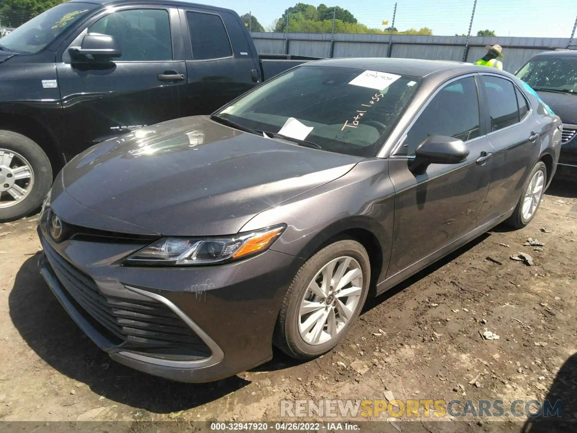 2 Photograph of a damaged car 4T1C11AK0MU490272 TOYOTA CAMRY 2021