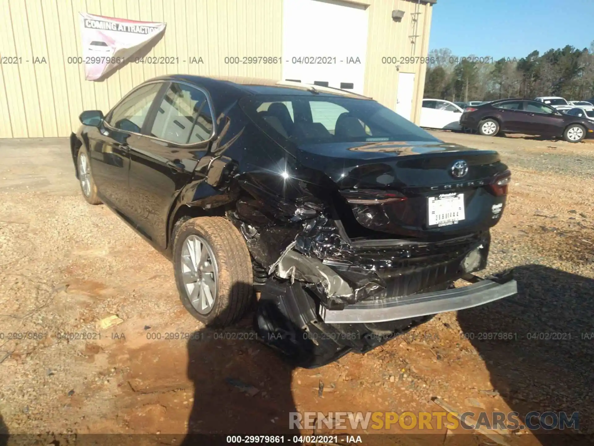 3 Photograph of a damaged car 4T1C11AK0MU512156 TOYOTA CAMRY 2021