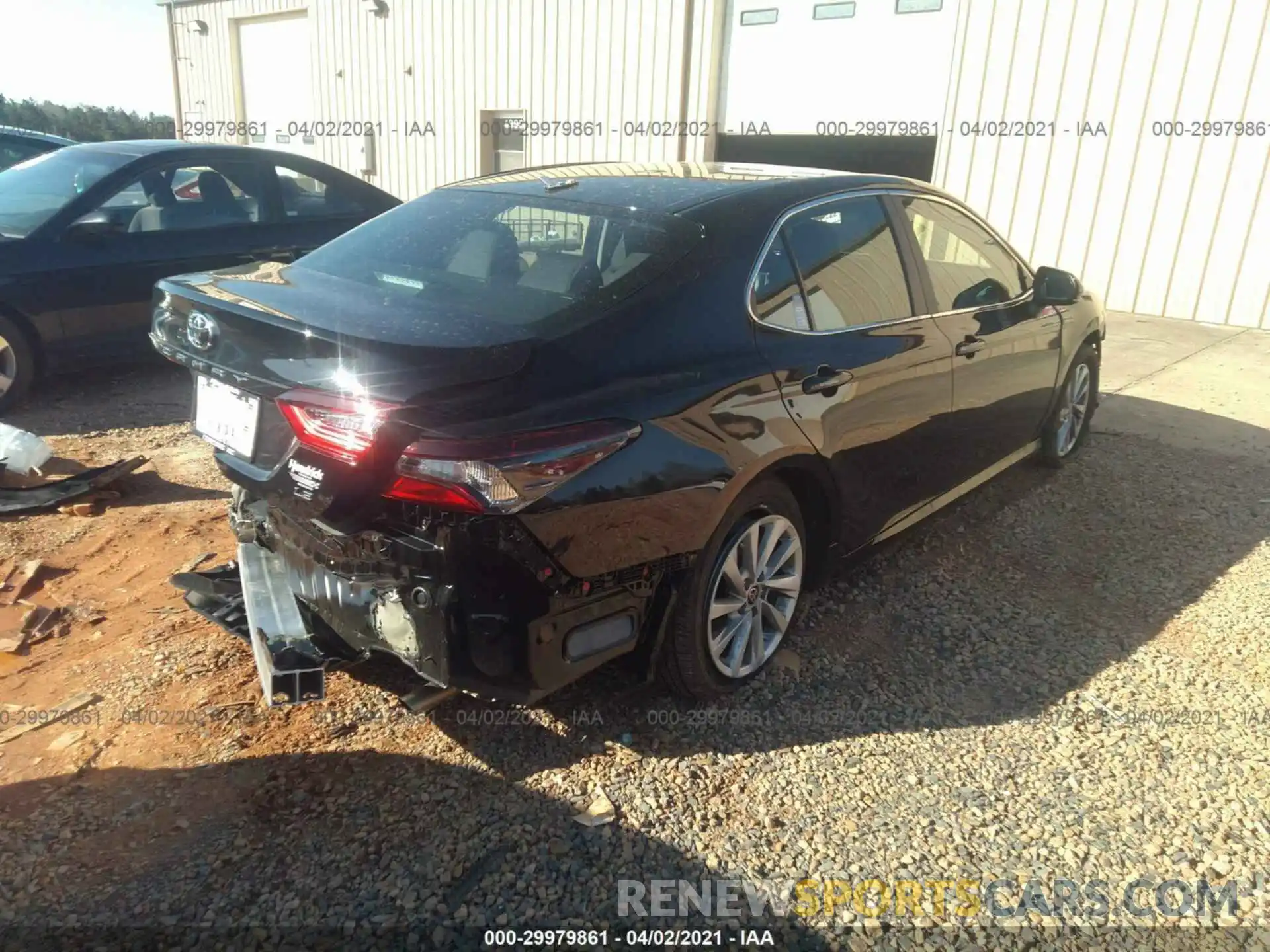 4 Photograph of a damaged car 4T1C11AK0MU512156 TOYOTA CAMRY 2021