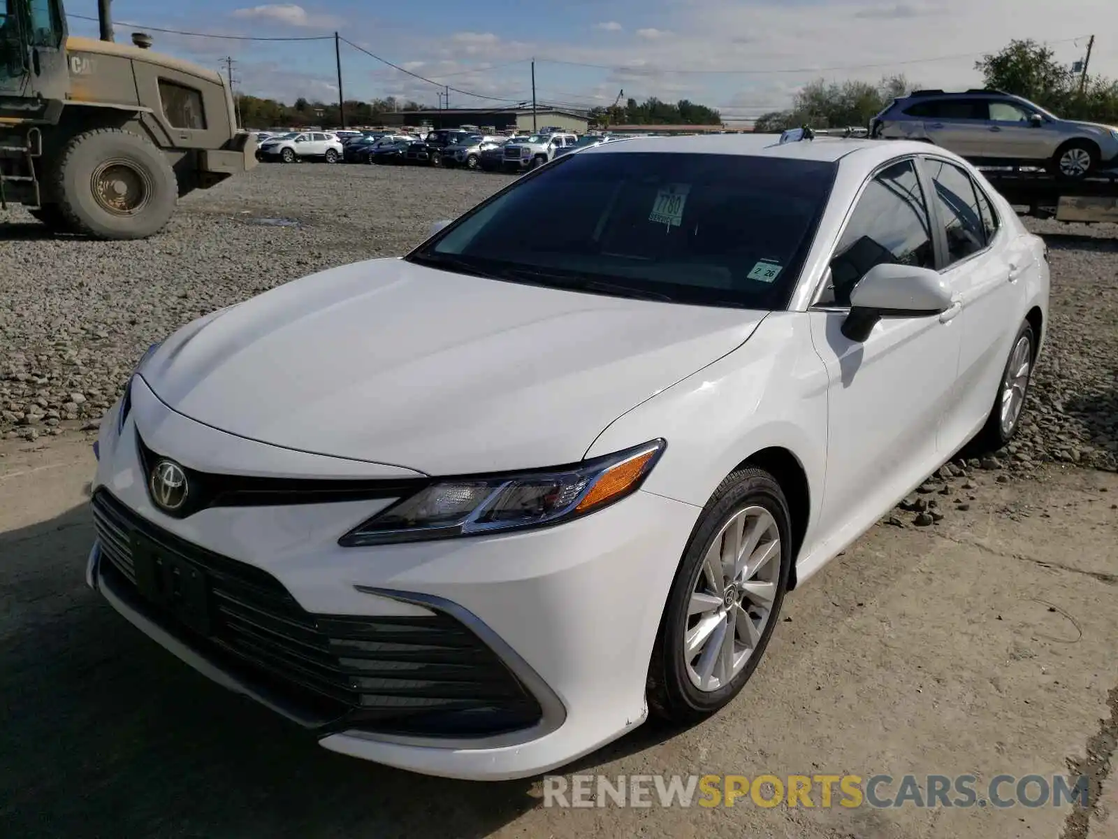 2 Photograph of a damaged car 4T1C11AK0MU525778 TOYOTA CAMRY 2021