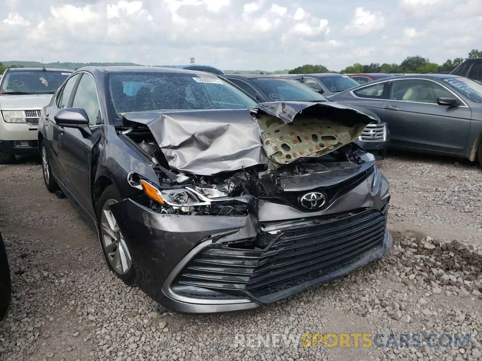 1 Photograph of a damaged car 4T1C11AK0MU536750 TOYOTA CAMRY 2021