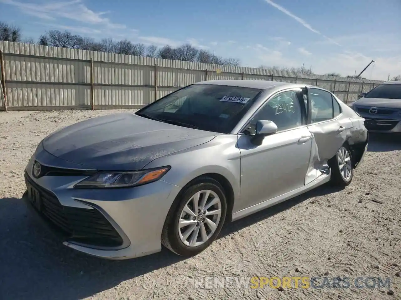 2 Photograph of a damaged car 4T1C11AK0MU541382 TOYOTA CAMRY 2021