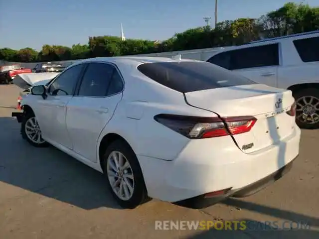 3 Photograph of a damaged car 4T1C11AK0MU553385 TOYOTA CAMRY 2021