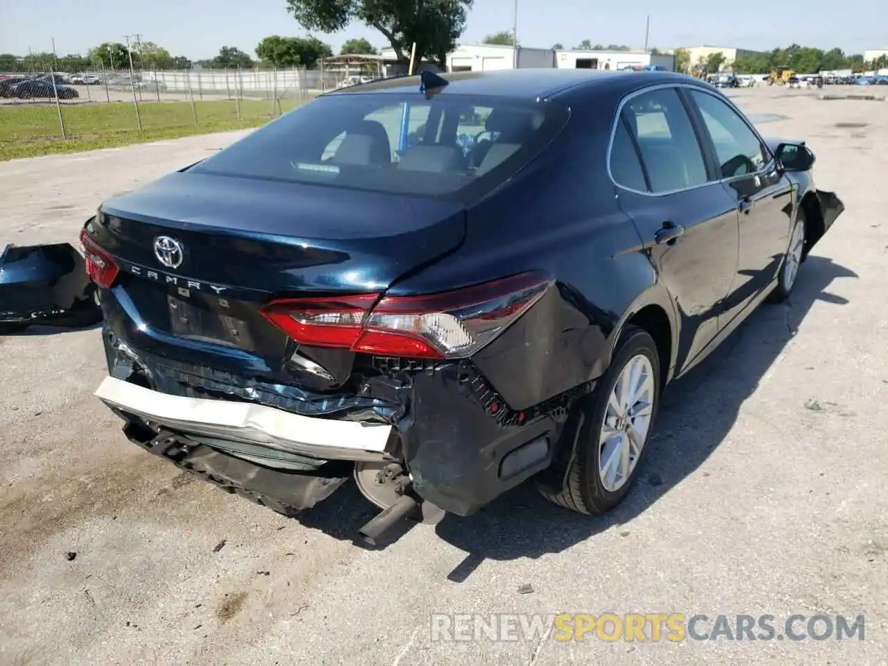 4 Photograph of a damaged car 4T1C11AK0MU553788 TOYOTA CAMRY 2021