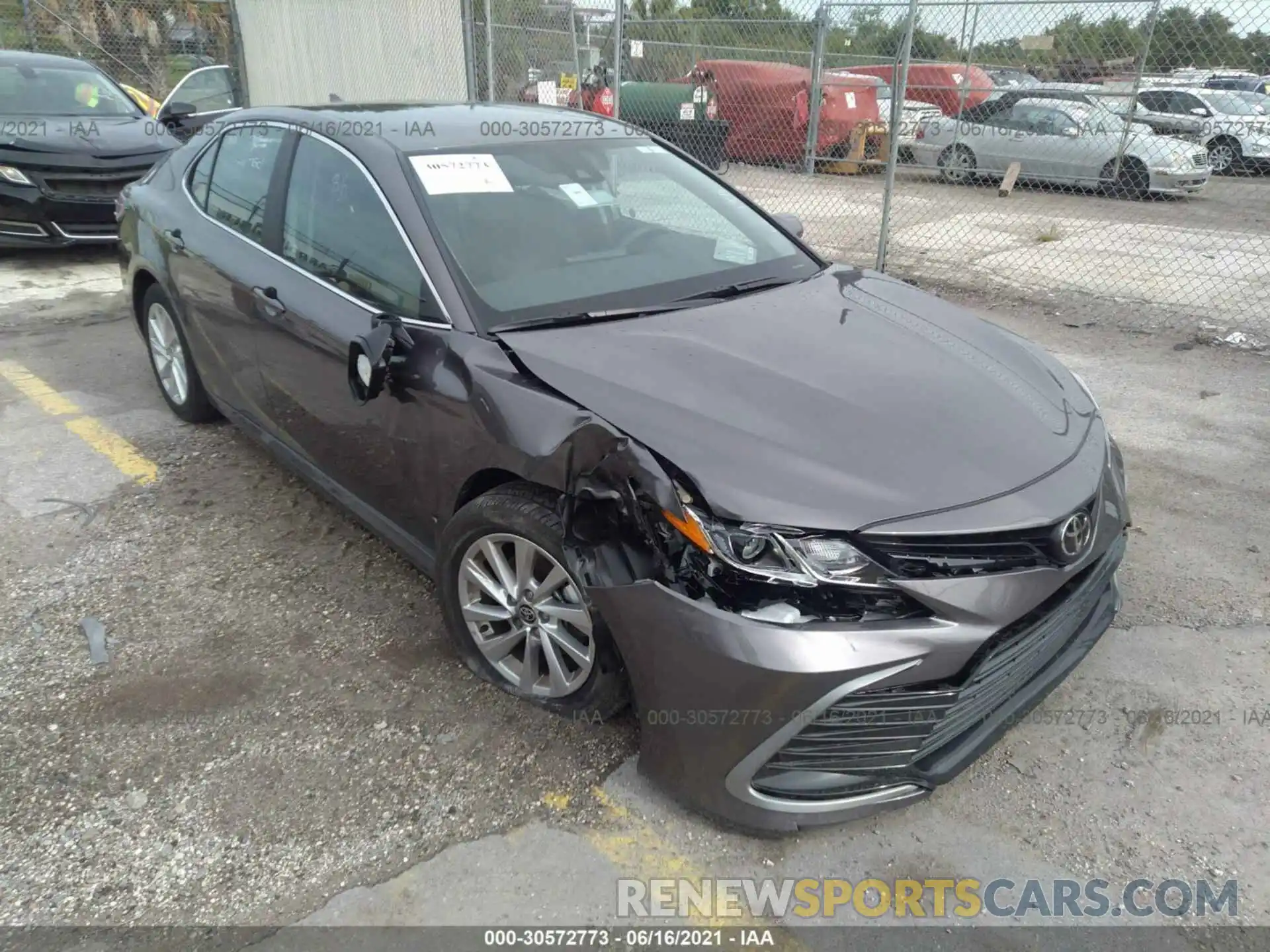 6 Photograph of a damaged car 4T1C11AK0MU558246 TOYOTA CAMRY 2021