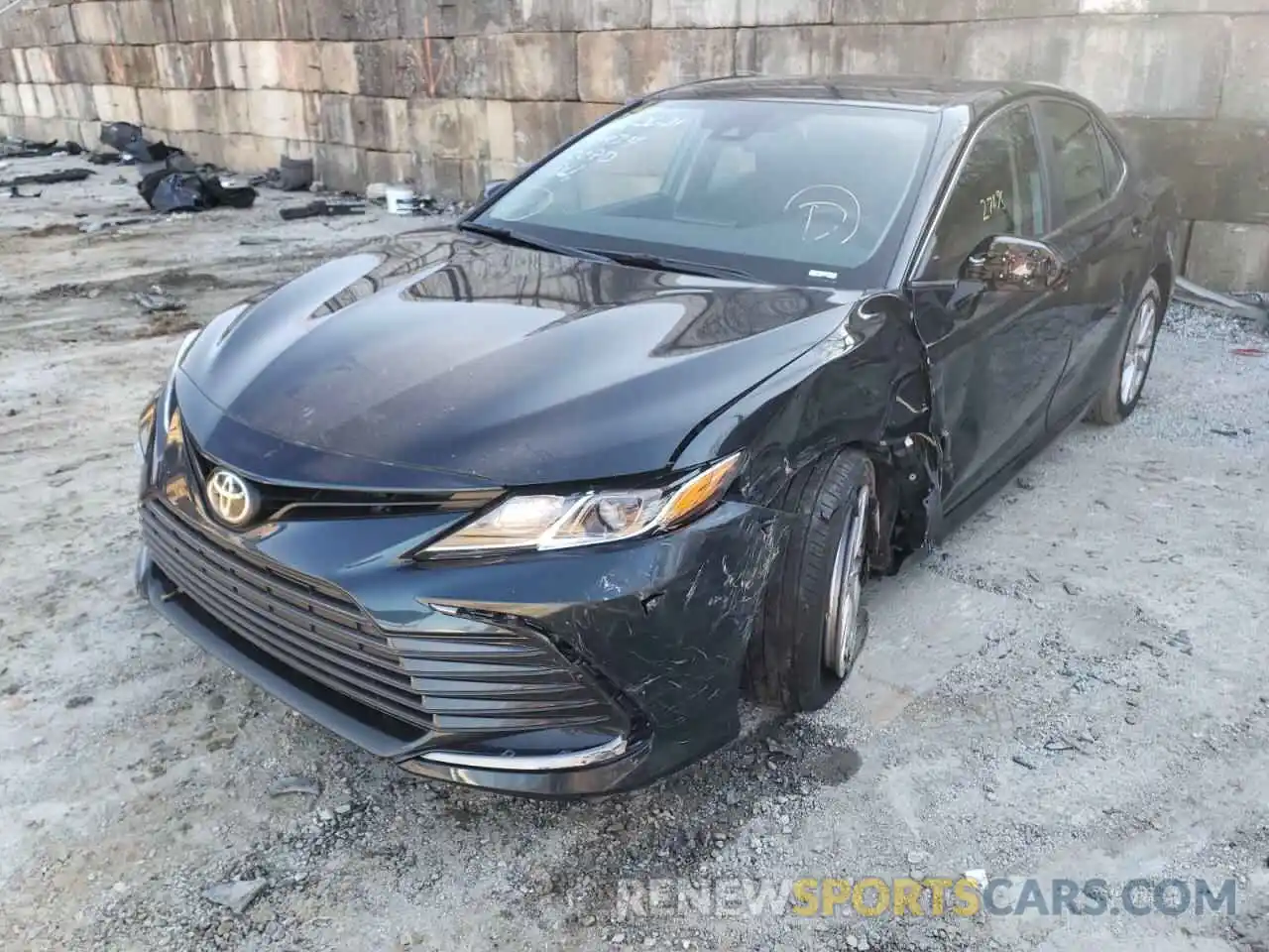 2 Photograph of a damaged car 4T1C11AK0MU560434 TOYOTA CAMRY 2021