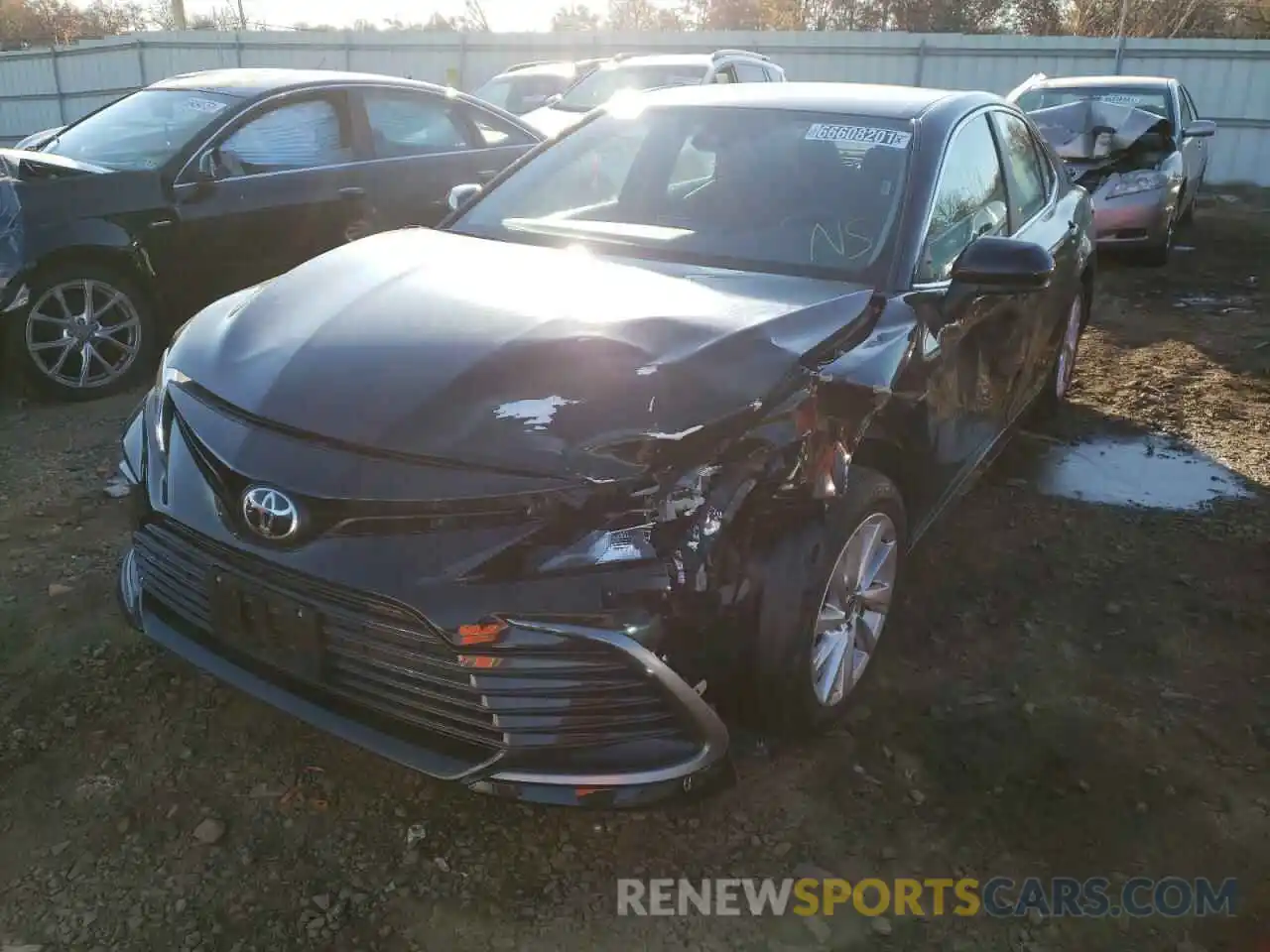 2 Photograph of a damaged car 4T1C11AK0MU562653 TOYOTA CAMRY 2021