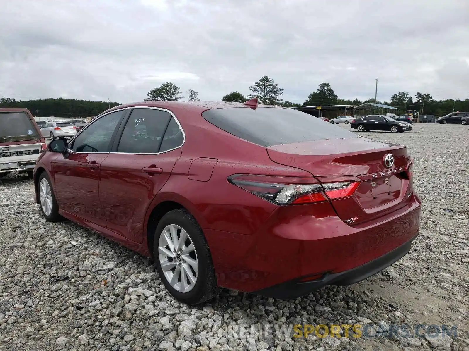 3 Photograph of a damaged car 4T1C11AK0MU579257 TOYOTA CAMRY 2021