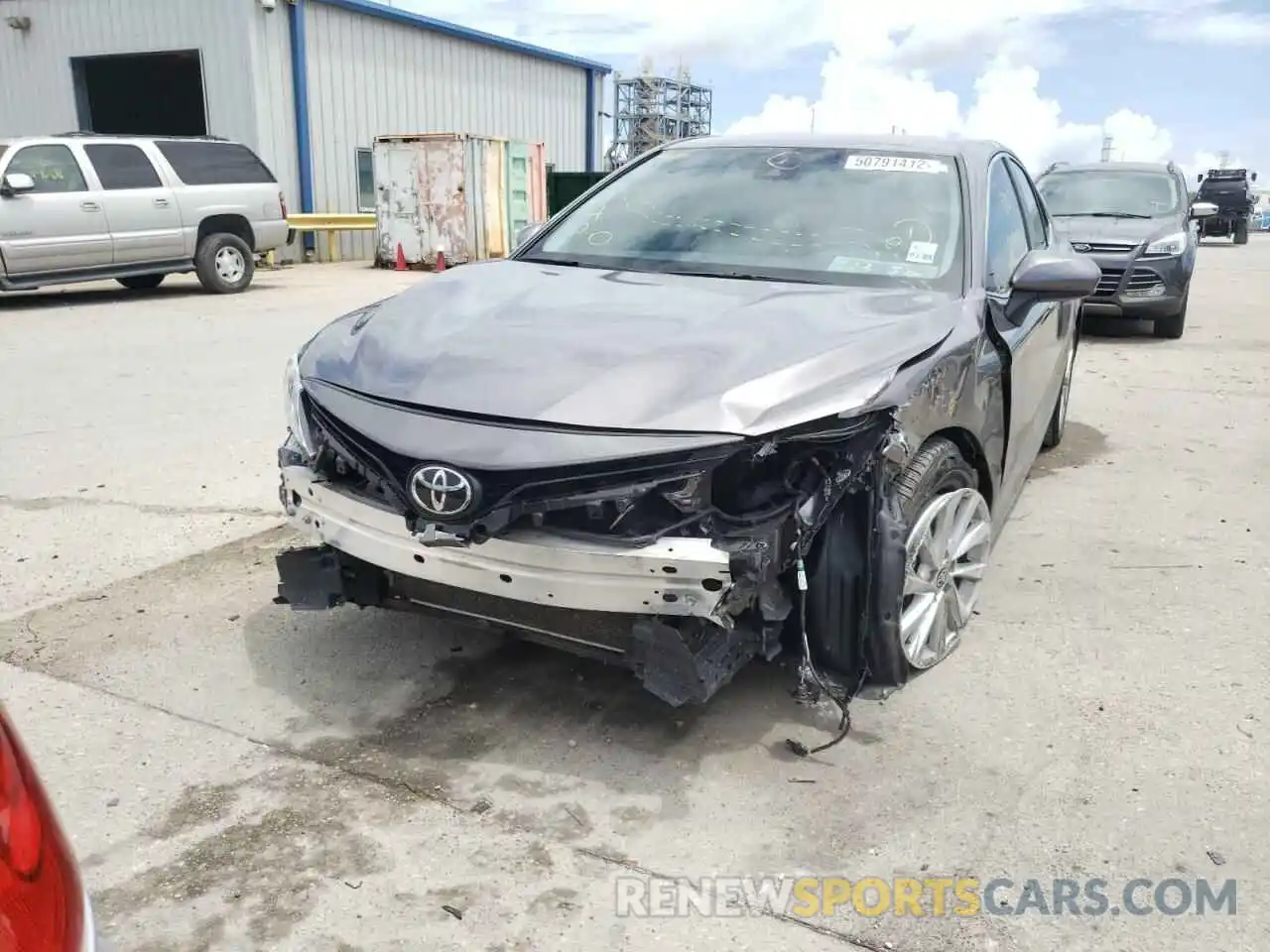 9 Photograph of a damaged car 4T1C11AK0MU580375 TOYOTA CAMRY 2021