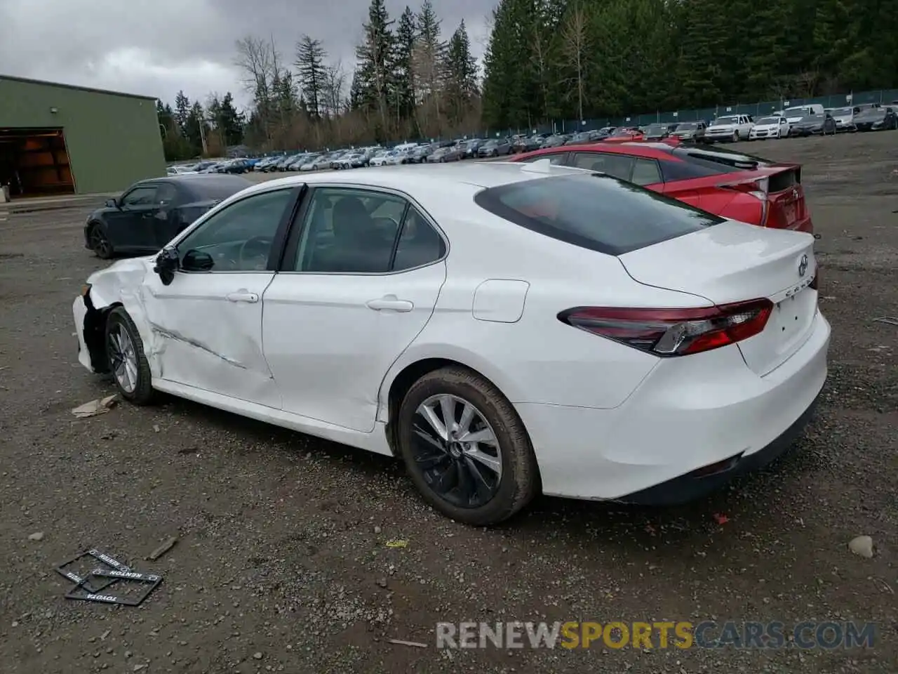 2 Photograph of a damaged car 4T1C11AK0MU591425 TOYOTA CAMRY 2021