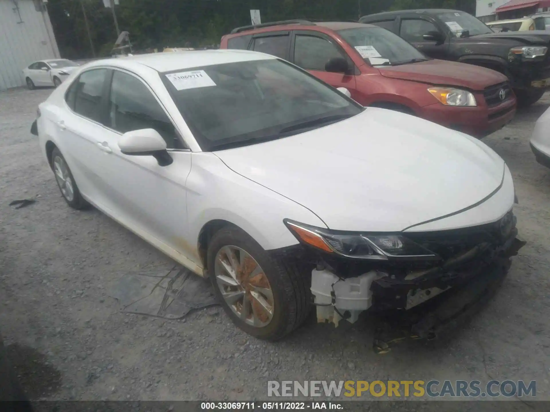 1 Photograph of a damaged car 4T1C11AK0MU593322 TOYOTA CAMRY 2021