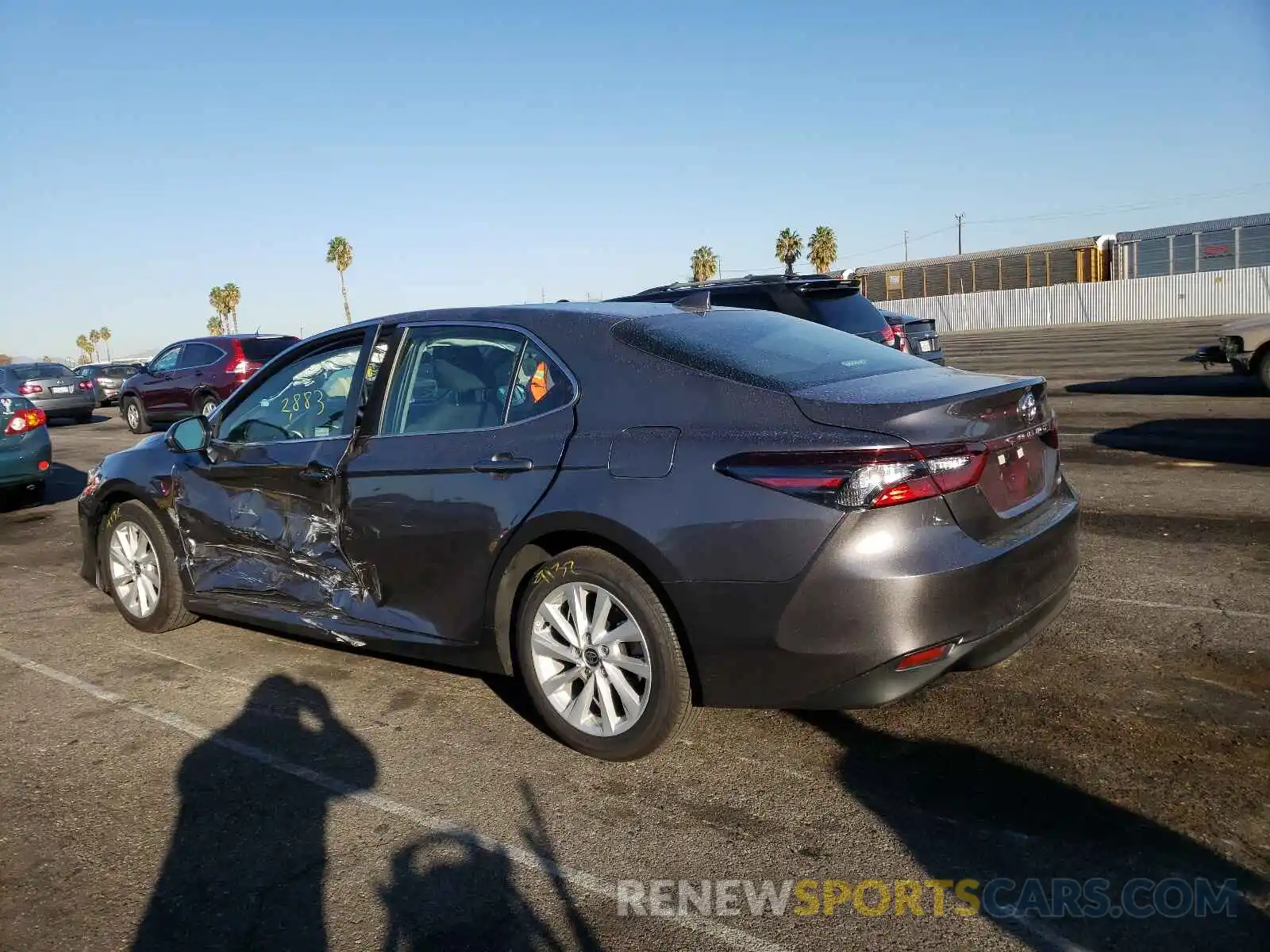 3 Photograph of a damaged car 4T1C11AK0MU603850 TOYOTA CAMRY 2021