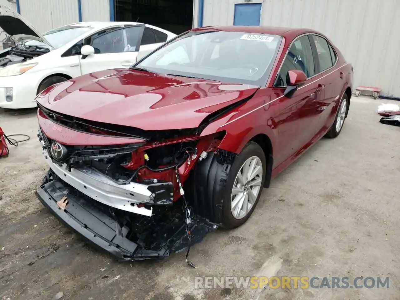 2 Photograph of a damaged car 4T1C11AK0MU612046 TOYOTA CAMRY 2021