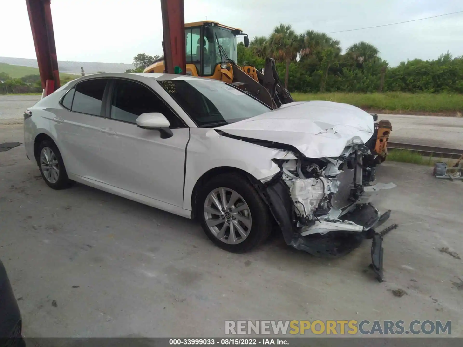 1 Photograph of a damaged car 4T1C11AK0MU614816 TOYOTA CAMRY 2021