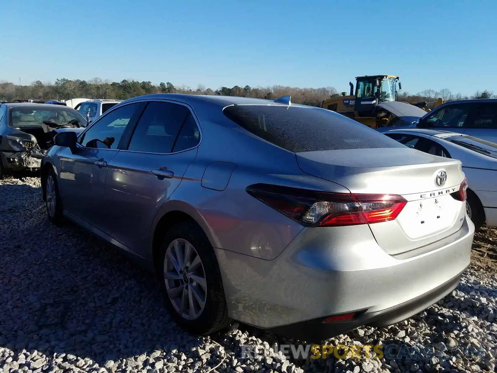 3 Photograph of a damaged car 4T1C11AK1MU402491 TOYOTA CAMRY 2021