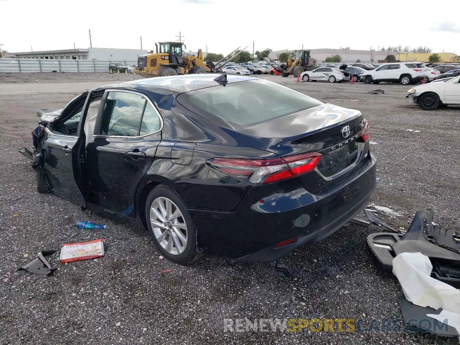 3 Photograph of a damaged car 4T1C11AK1MU443820 TOYOTA CAMRY 2021