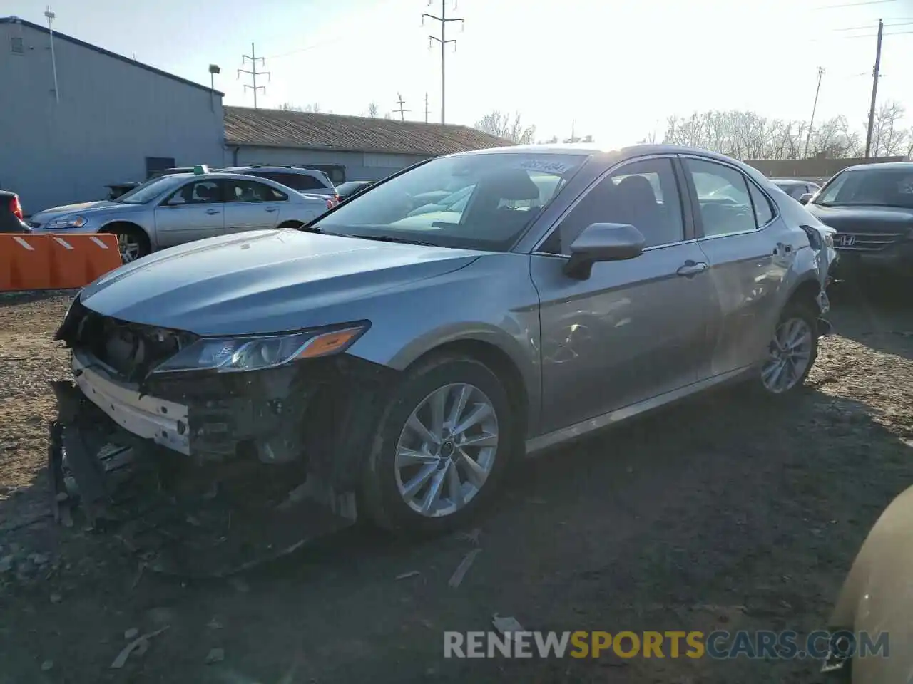 1 Photograph of a damaged car 4T1C11AK1MU452386 TOYOTA CAMRY 2021