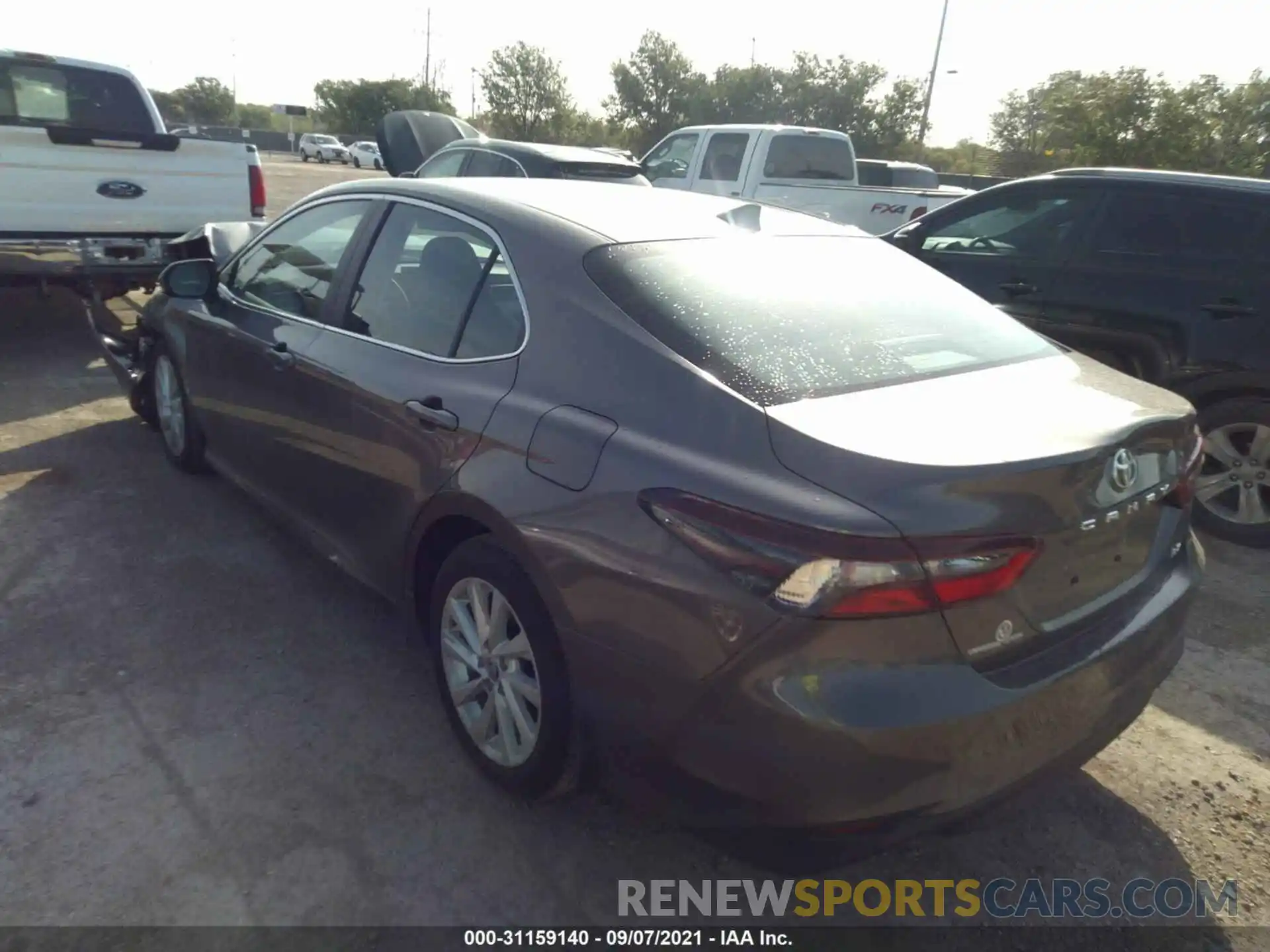 3 Photograph of a damaged car 4T1C11AK1MU458382 TOYOTA CAMRY 2021