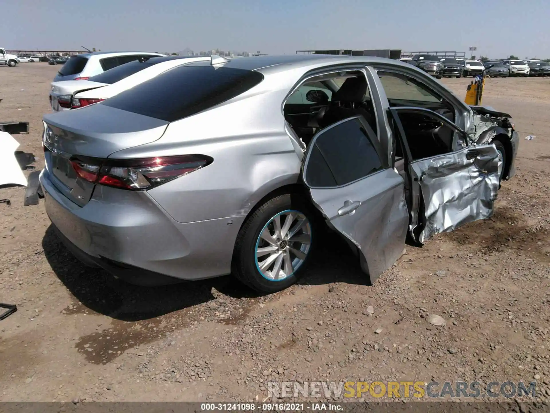 4 Photograph of a damaged car 4T1C11AK1MU459869 TOYOTA CAMRY 2021