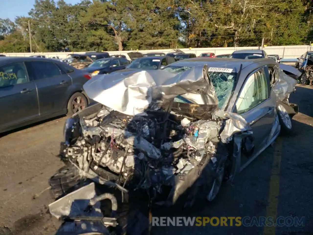 2 Photograph of a damaged car 4T1C11AK1MU480026 TOYOTA CAMRY 2021