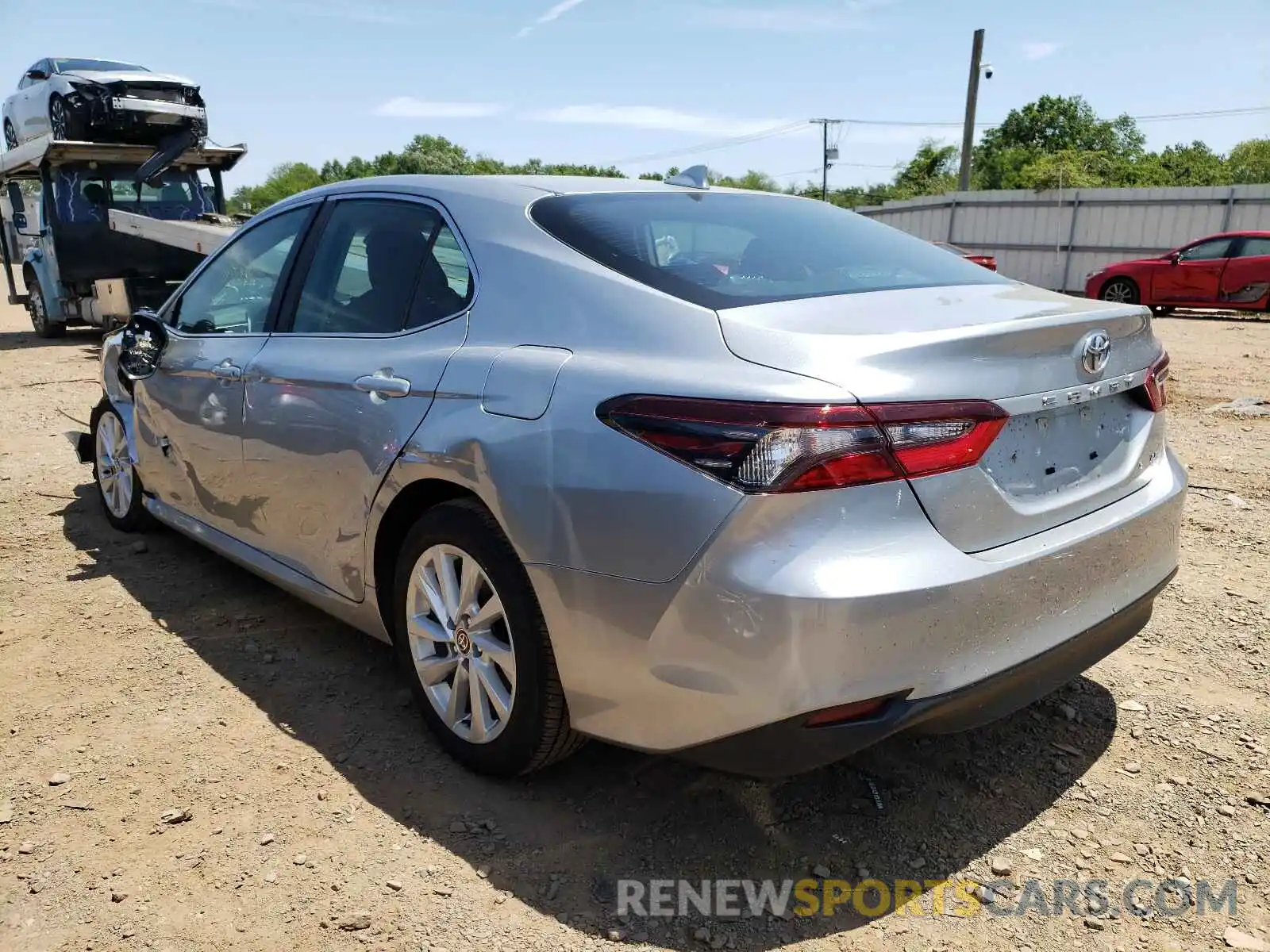 3 Photograph of a damaged car 4T1C11AK1MU516362 TOYOTA CAMRY 2021