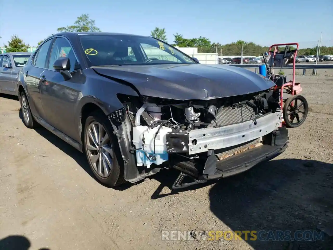 1 Photograph of a damaged car 4T1C11AK1MU518094 TOYOTA CAMRY 2021