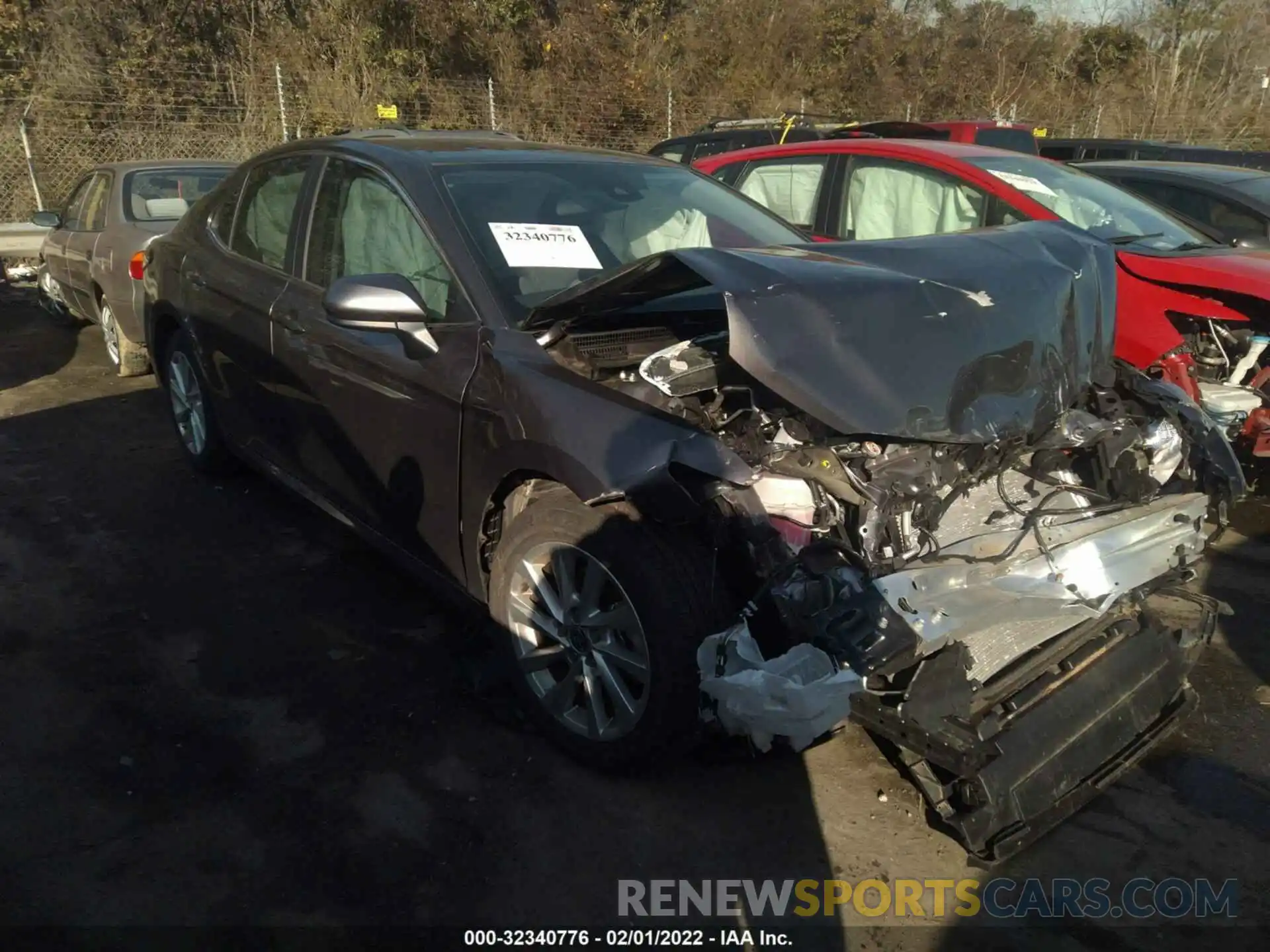 1 Photograph of a damaged car 4T1C11AK1MU520492 TOYOTA CAMRY 2021