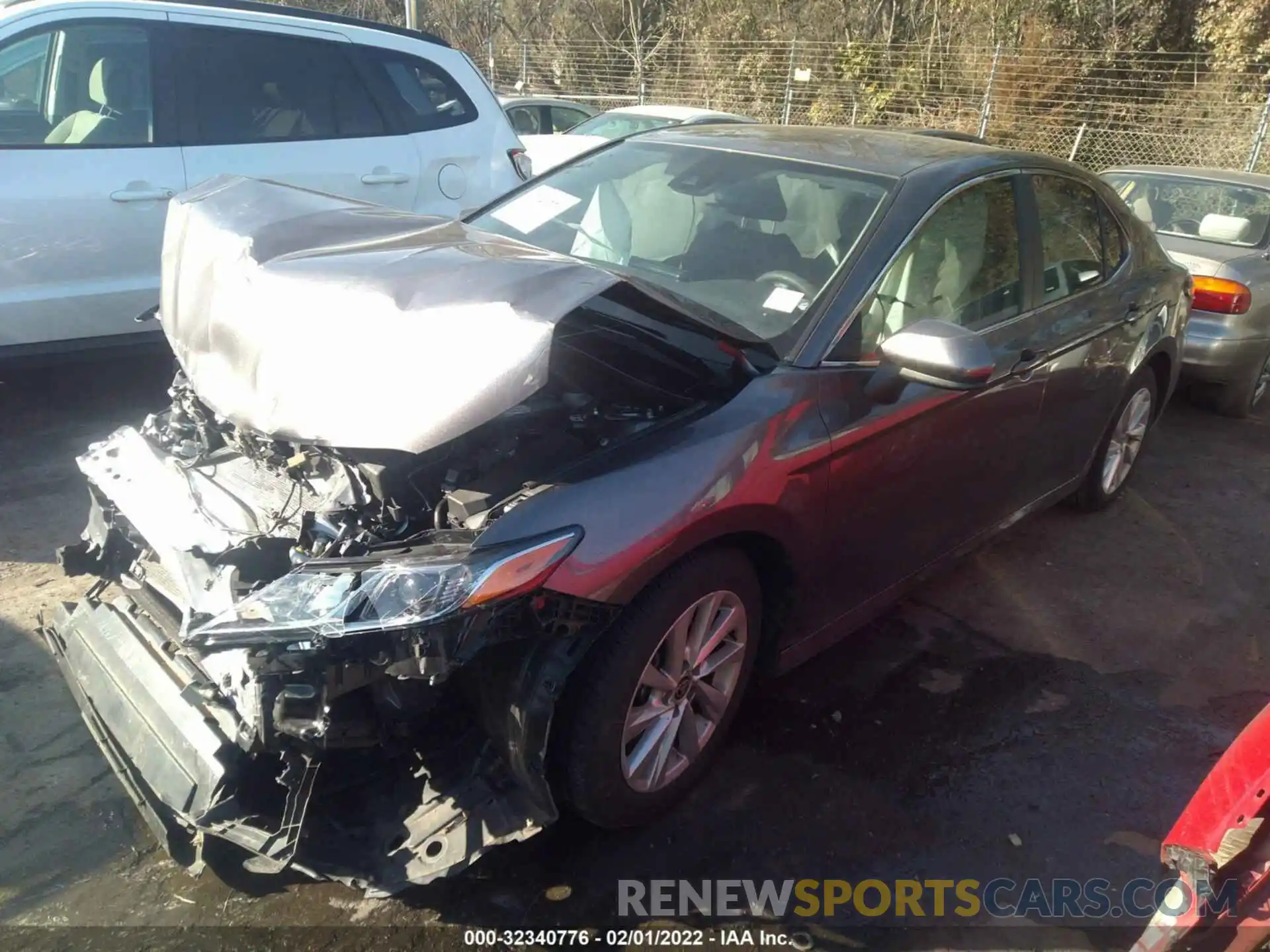 2 Photograph of a damaged car 4T1C11AK1MU520492 TOYOTA CAMRY 2021