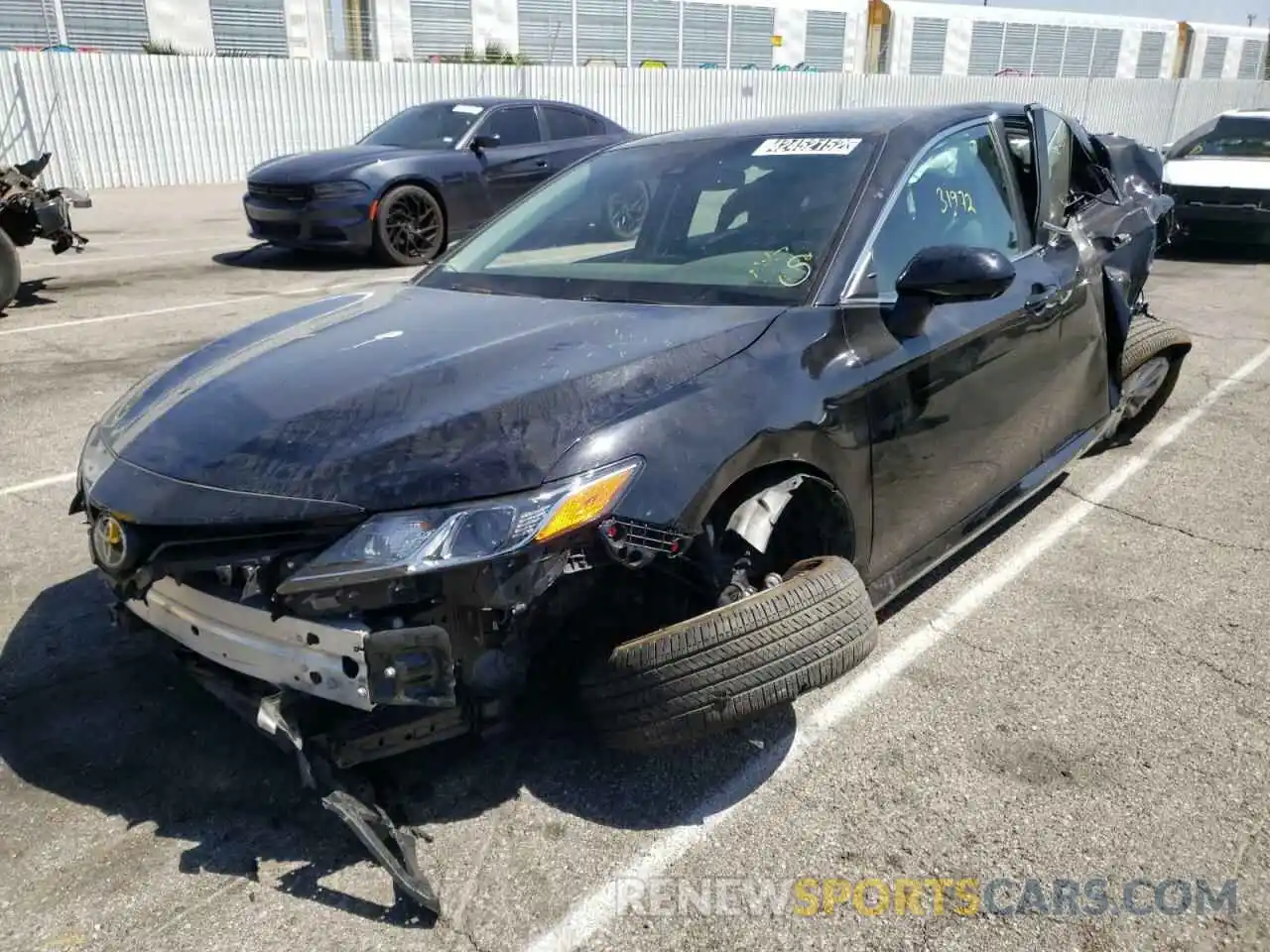 2 Photograph of a damaged car 4T1C11AK1MU527930 TOYOTA CAMRY 2021