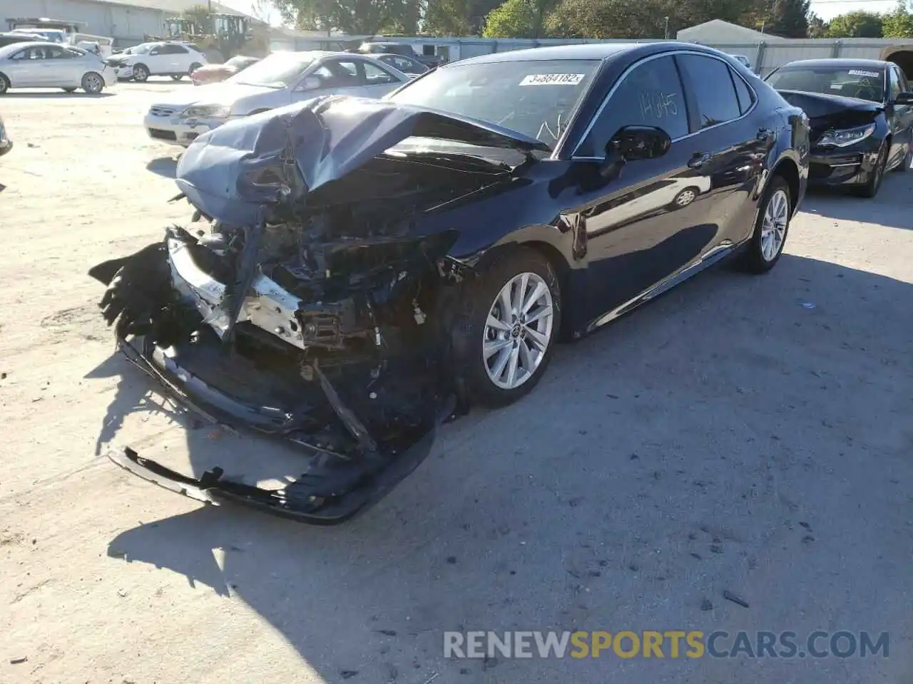 2 Photograph of a damaged car 4T1C11AK1MU533517 TOYOTA CAMRY 2021