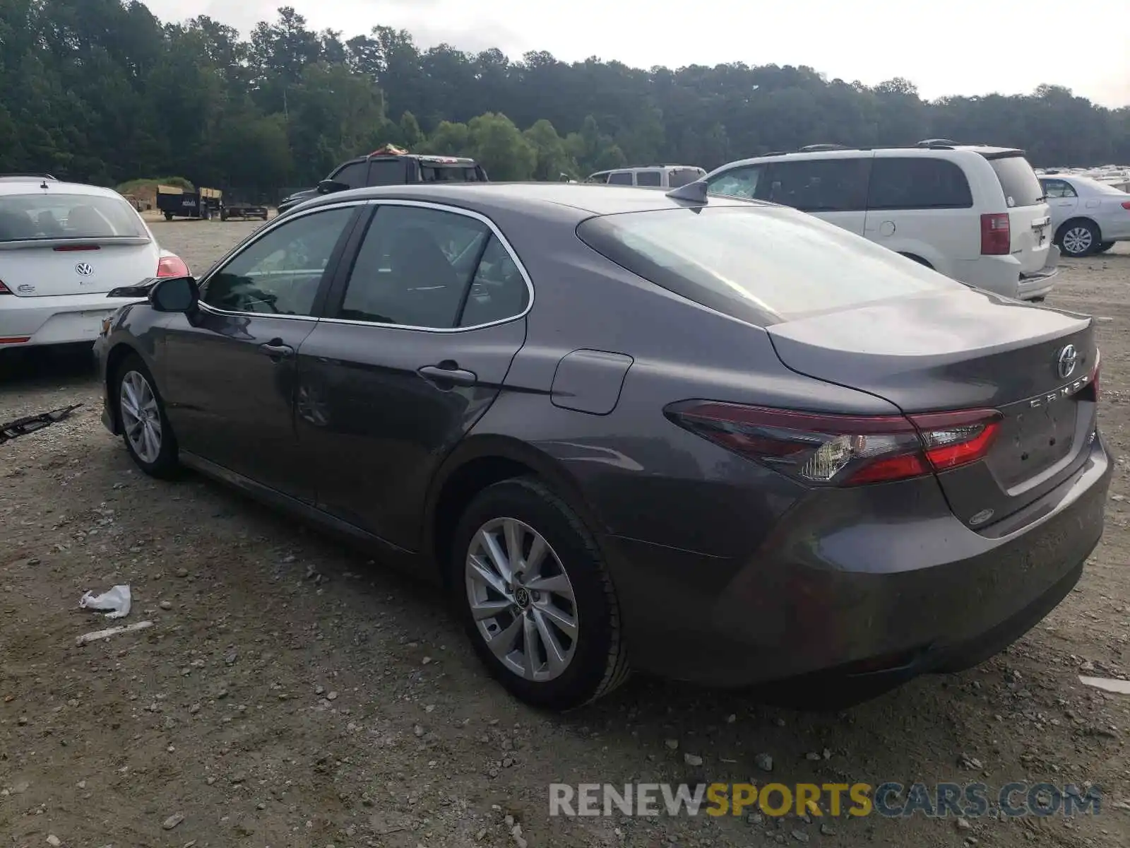 3 Photograph of a damaged car 4T1C11AK1MU536580 TOYOTA CAMRY 2021